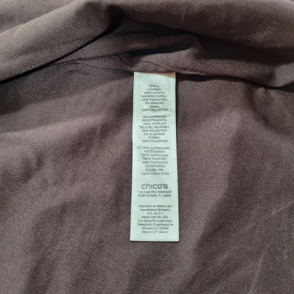 Chico's Studded Bazer. - Picture 5 of 7